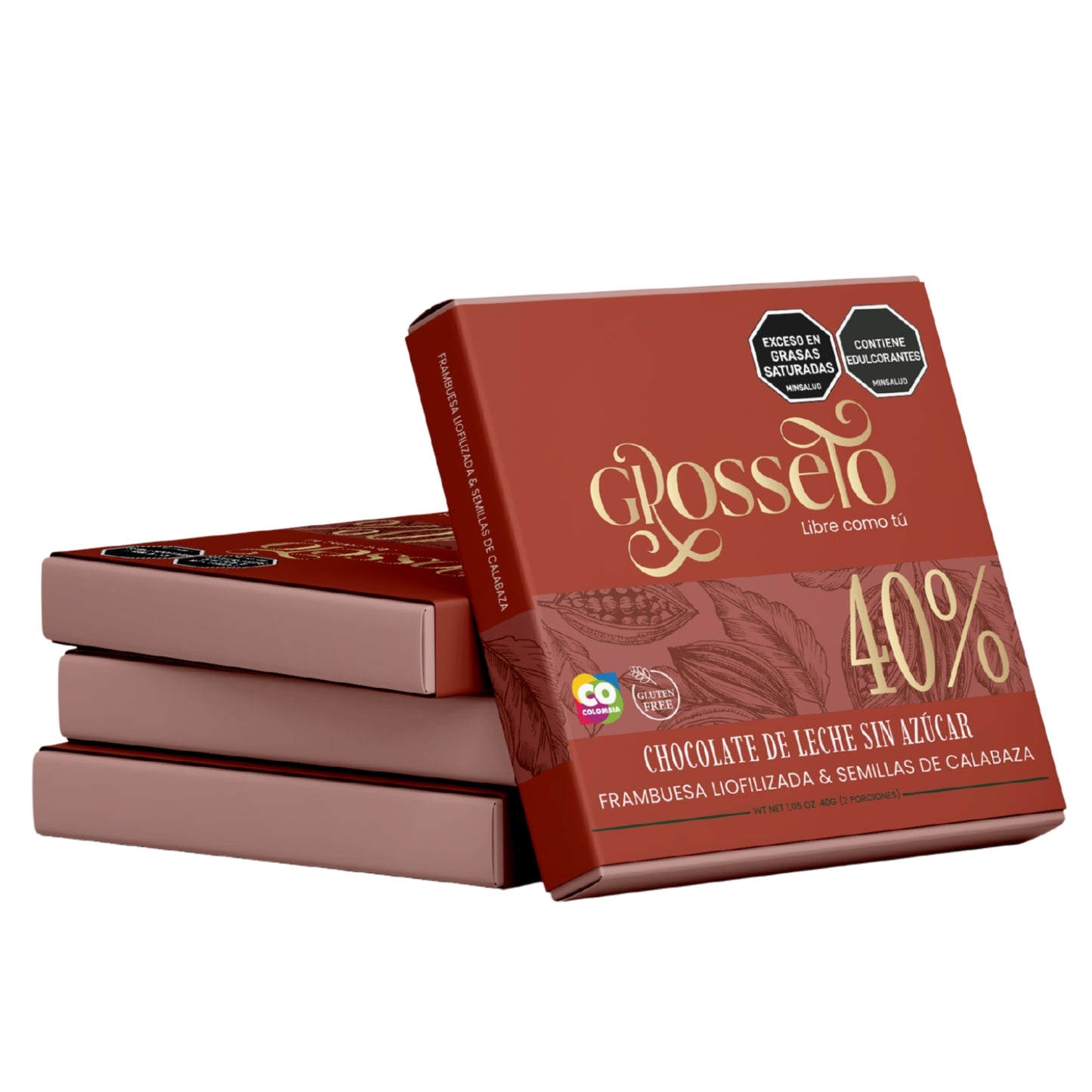 TABLETA DE CHOCOLATE DE LECHE 40%